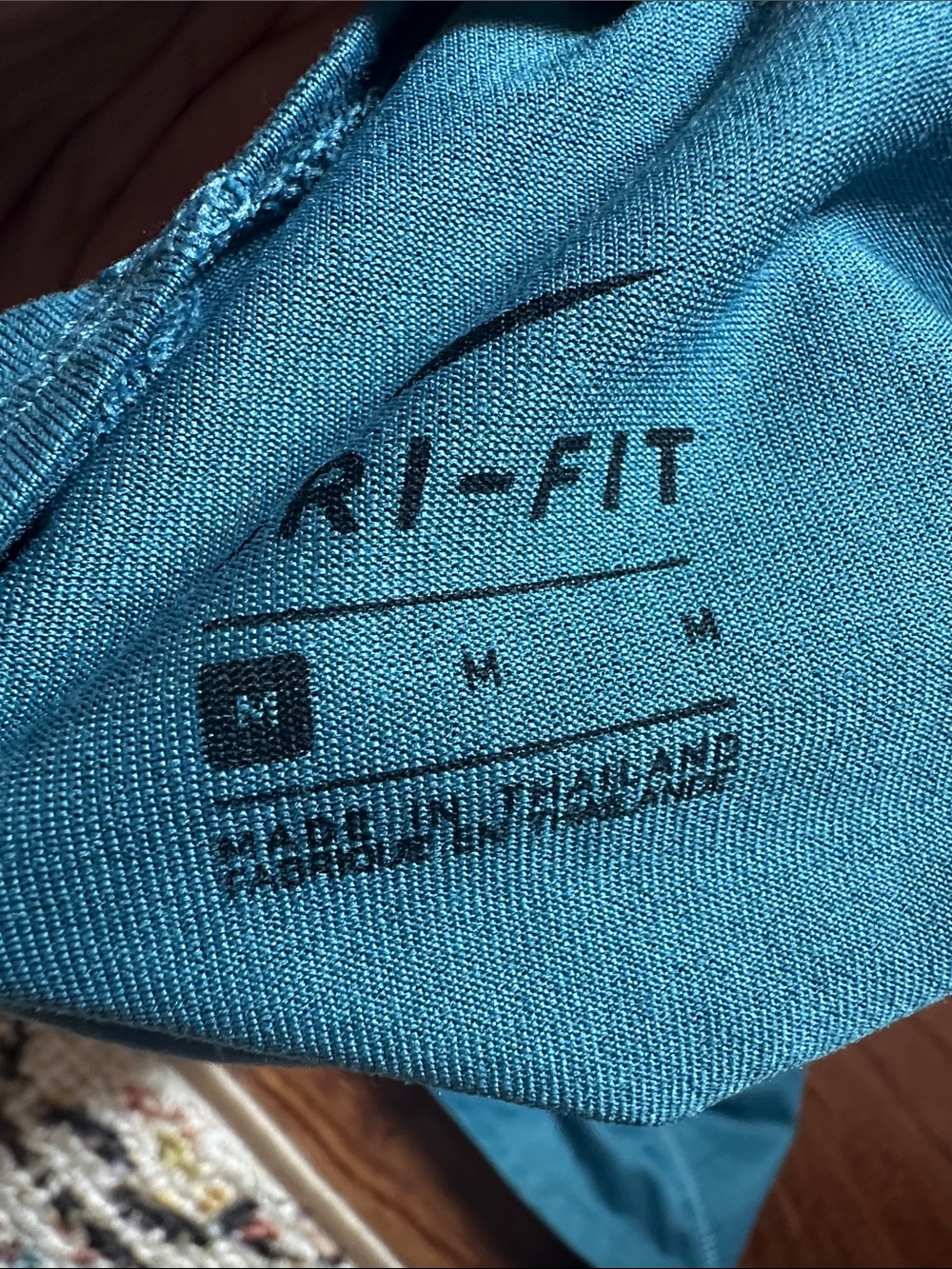 Nike Women's Teal, Slate, and Blackish Athletic Tanks with Neon Yellow Accents - Picture 3 of 7